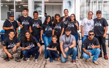 Foto do Grupo Jovens de Lata